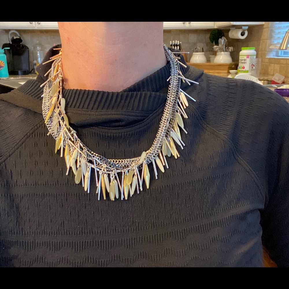 Stella & Dot Freya Fringe Necklace